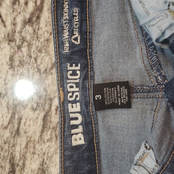 Blue Spice High Waist Skinny Jeans - Picture 6 of 8